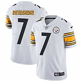Nike Pittsburgh Steelers #7 Ben Roethlisberger White NFL Vapor Untouchable Limited Jersey,baseball caps,new era cap wholesale,wholesale hats